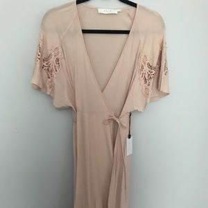 NWT - ASTR Midi Wrap Dress